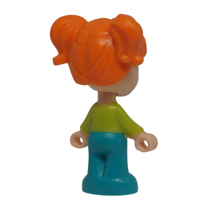 LEGO® Friends Ella Micro Doll frnd0666 rear view showing hairstyle and outfit