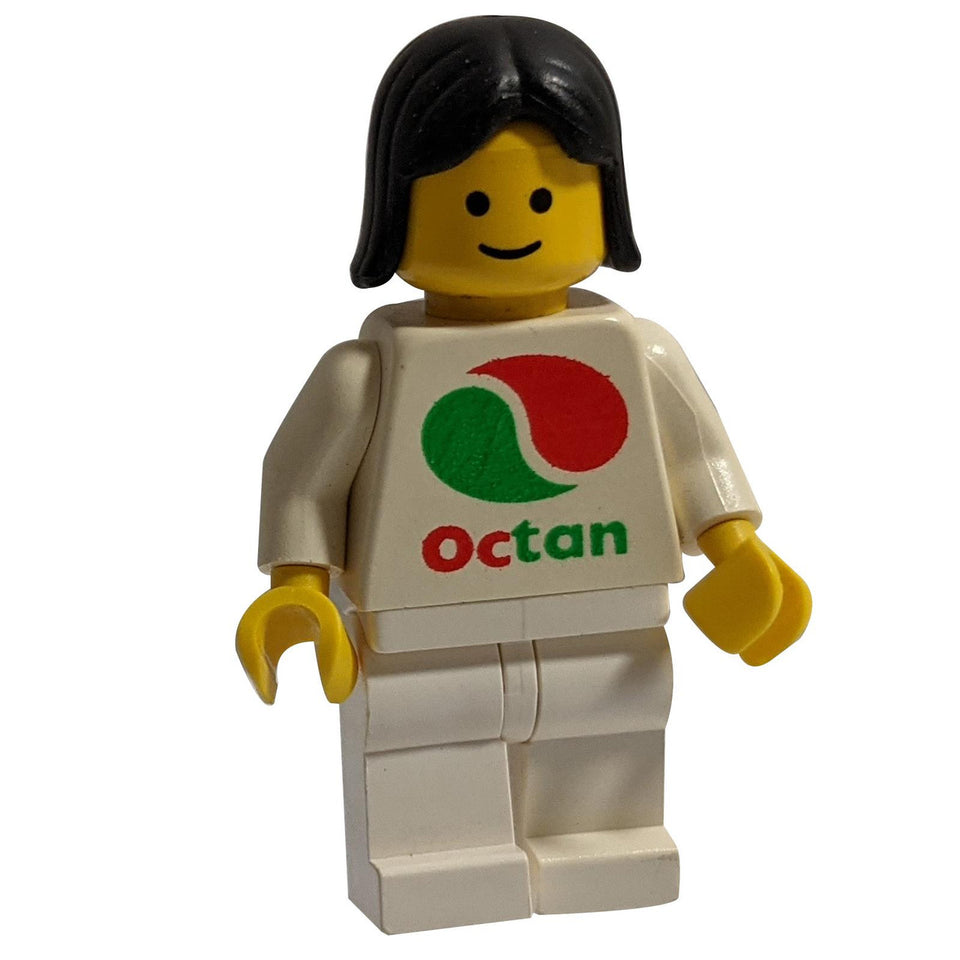 	Octan - White Logo, White Legs, Black Female Hair