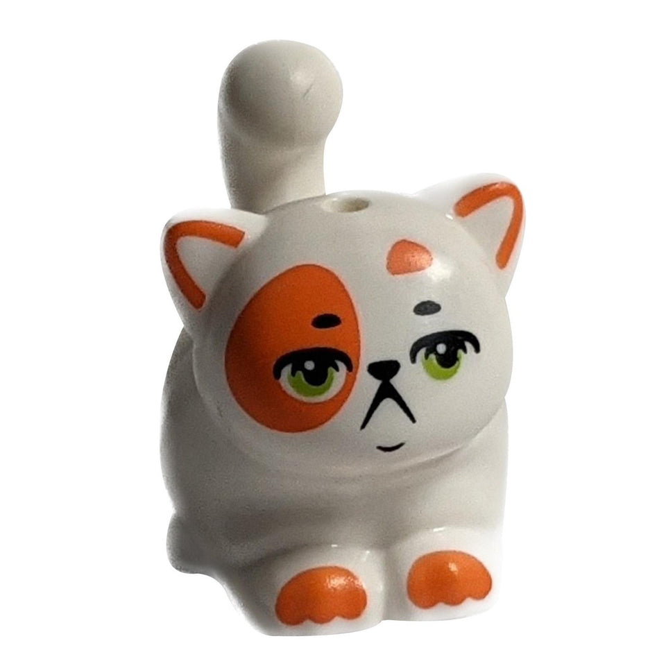 Large Sitting Cat Lime Eyes 2652pb01