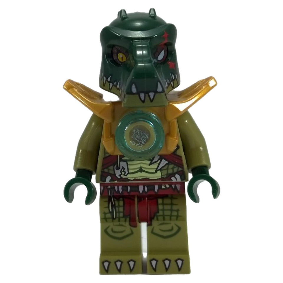 LEGO 미니피규어 크래거, 경량 갑옷, 민첩하고 악어에서 영감을 받은 디자인 - loc051new