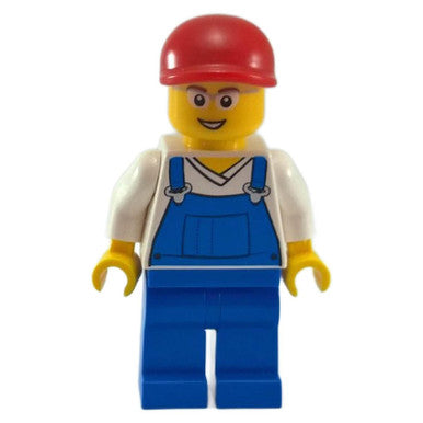 Technician - Overalls and Red Cap (cty0178) | LEGO® City