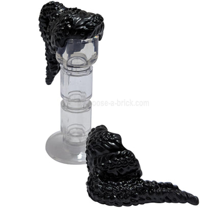 Minifigure, Hair Female Coiled with Ponytail