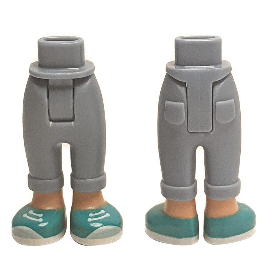 Mini Doll Fianchi e Pantaloni con Piedi Modellati e Scarpe Stampate 