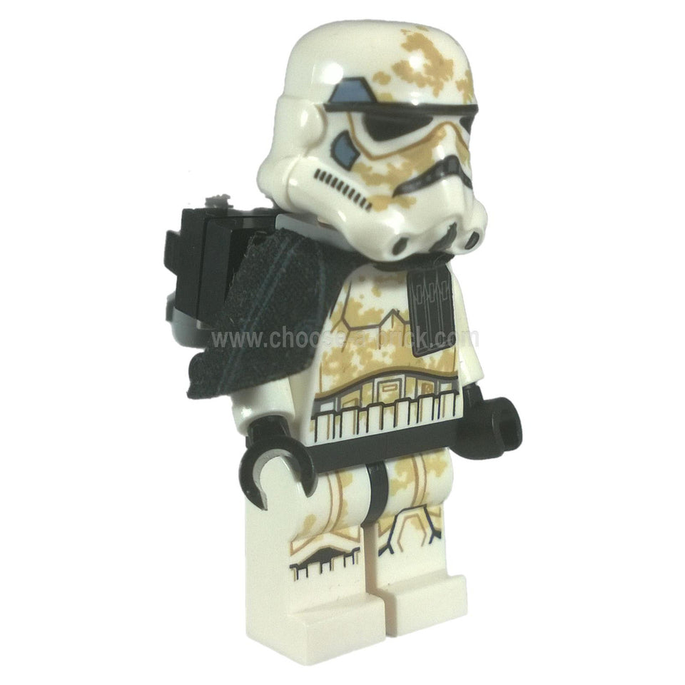 Sandtrooper - Hitam Pauldron, Beg Pati Peluru, Kotoran Tanah, Beg Galas Bertahan
