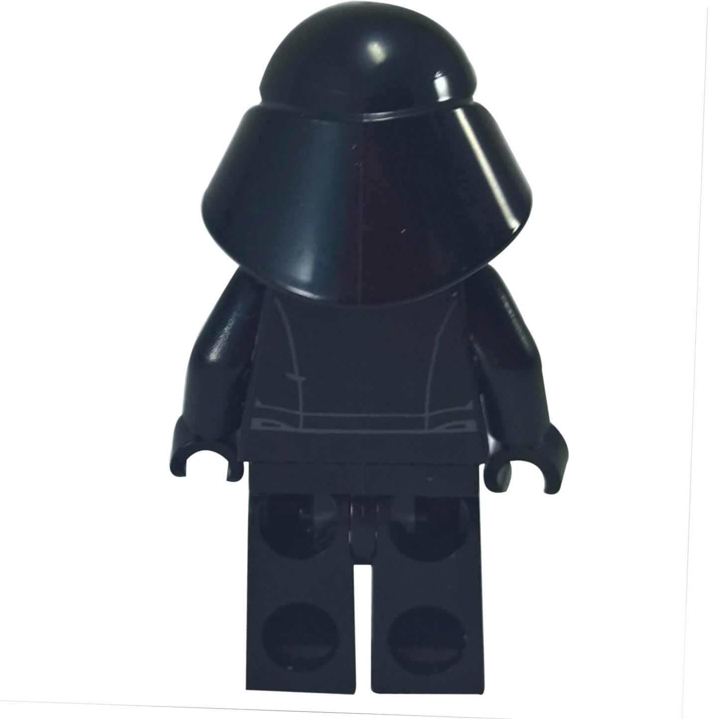LEGO Star Wars First Order Crew Member minifigure sw0671 with helmet and dark uniform. back profile