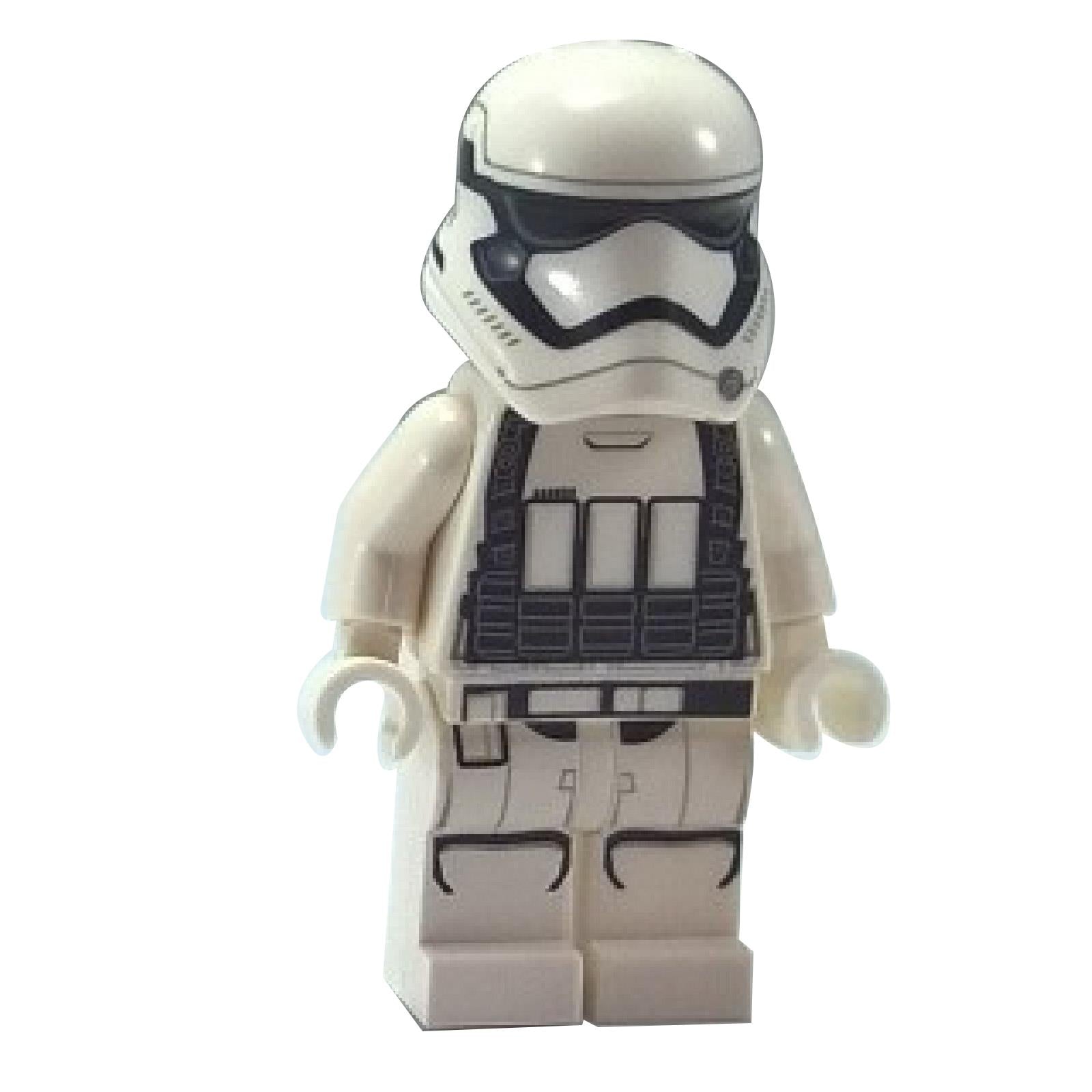 LEGO Star Wars First Order Heavy Assault Stormtrooper minifigure sw0695 with tactical vest print