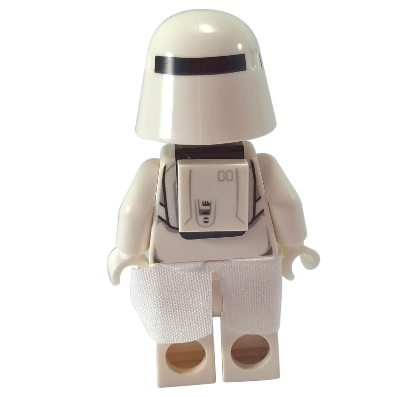 LEGO Star Wars First Order Snowtrooper minifigure sw0657 with kama and neck bracket, back