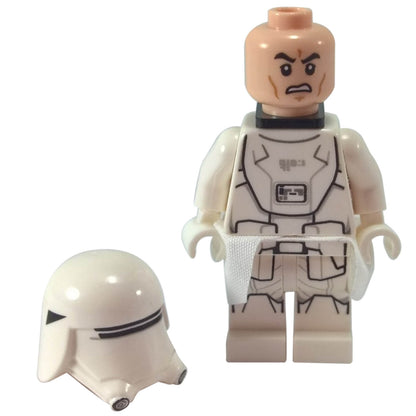 LEGO Star Wars First Order Snowtrooper minifigure sw0657 with kama and neck bracket, helmet