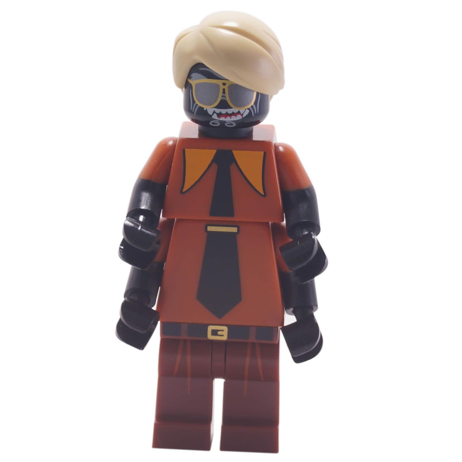 LEGO Flashback Garmadon minifigure coltlnm15 with tan hair sunglasses and suit