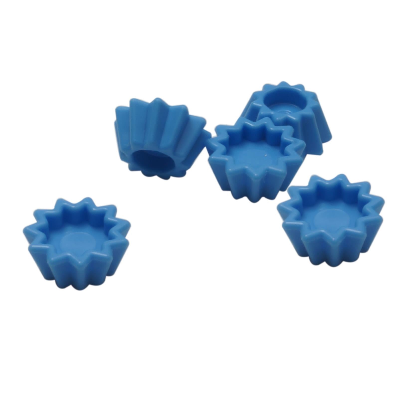Medium blue cupcake holder accessory small dessert stand piece
