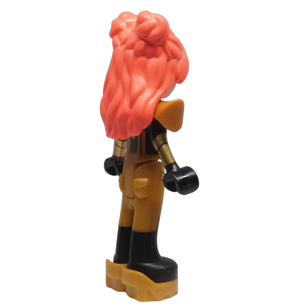 LEGO® Friends Ley-La Paisley persona mini-doll frnd0707 right side view with shoulder pad and stage costume details