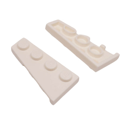 LEGO® Friends mini-doll head with medium azure eyes 37592 white