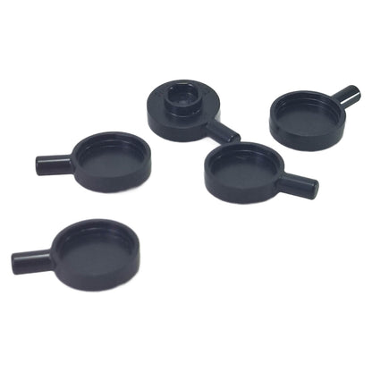 LEGO® frying pan kitchen accessory part 4528 in black