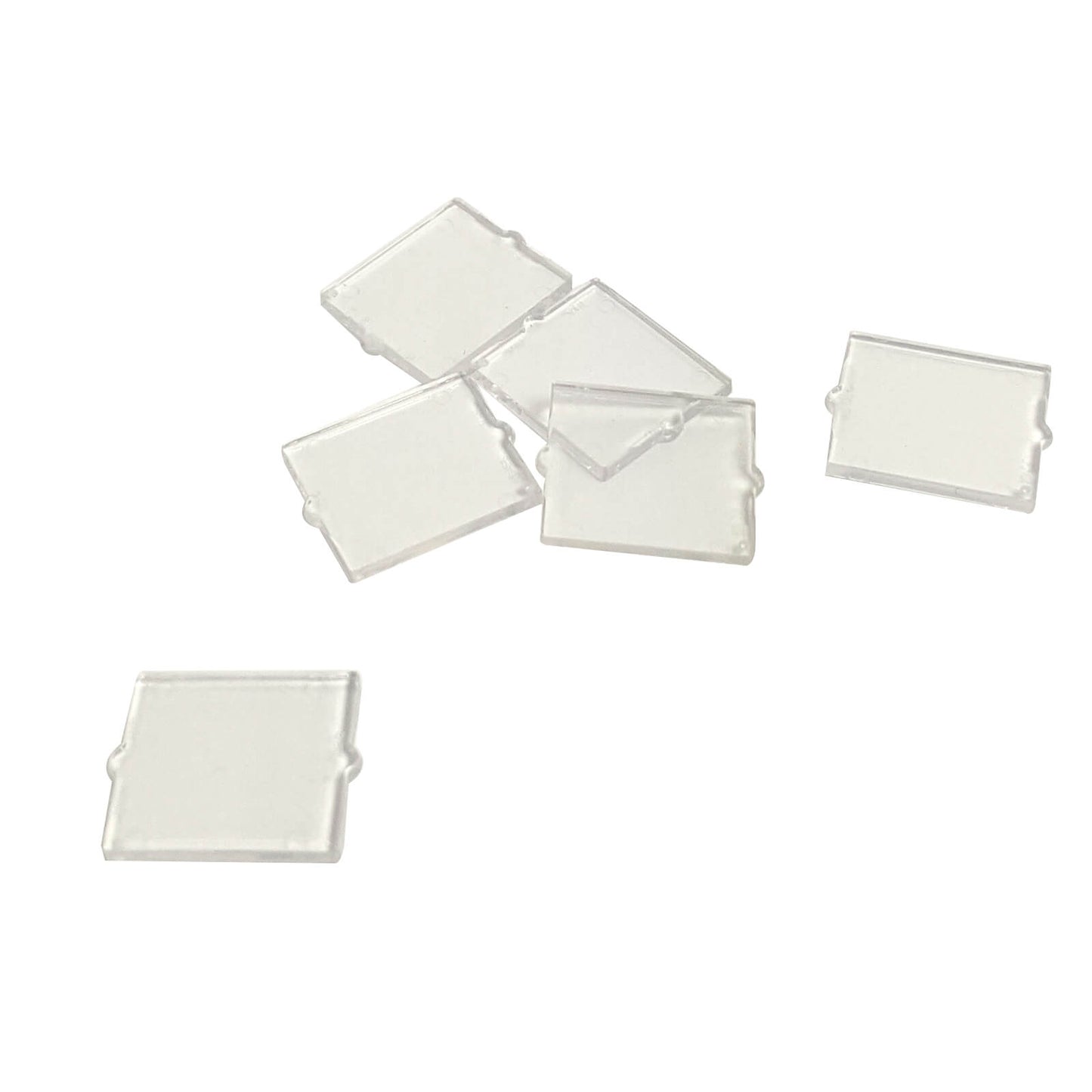 LEGO® Glass for Window 1x2x2 Flat Front in transparent clear for window, vehicle, and architectural builds