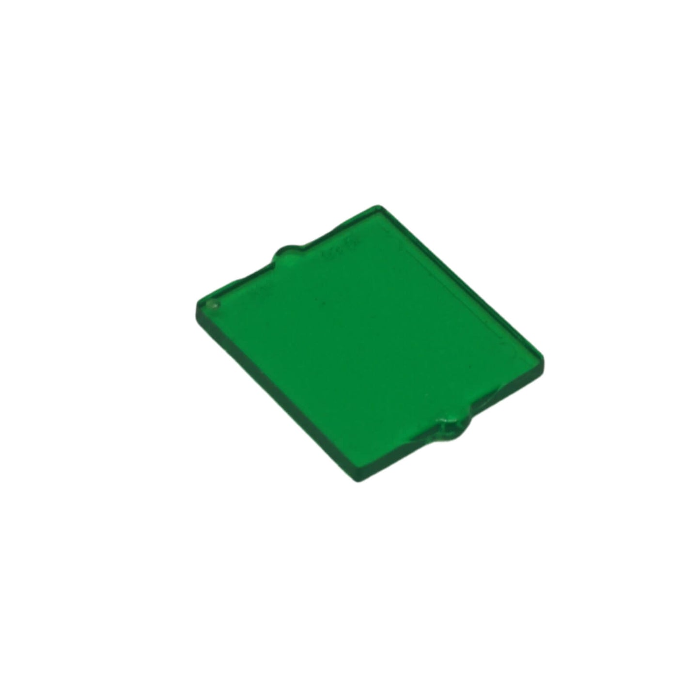 LEGO® Glass for Window 1x2x2 Flat Front in transparent green for window, vehicle, and stained glass builds