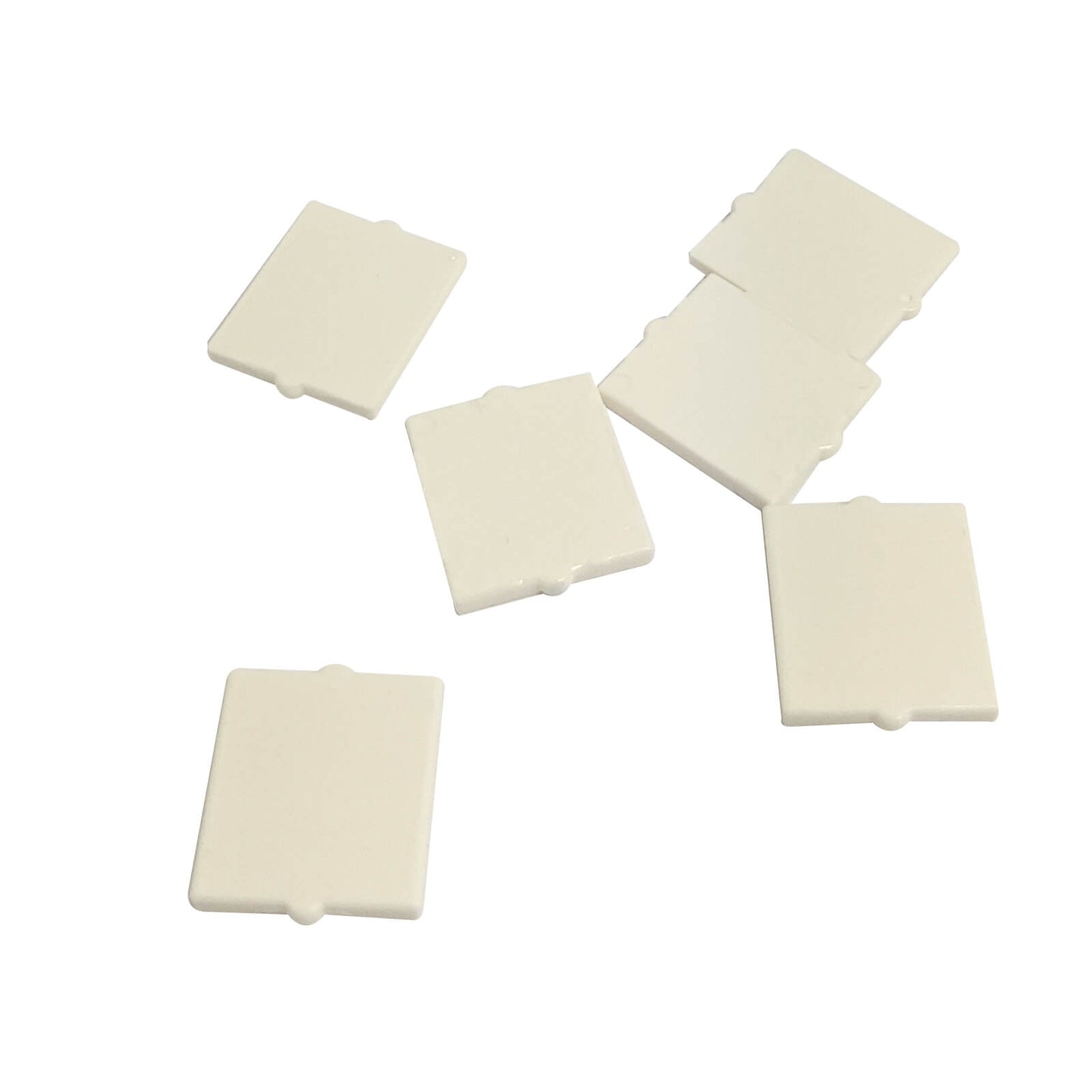 LEGO® Glass for Window 1x2x2 Flat Front in white for window frames and architectural builds