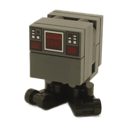 LEGO® Gonk Droid sw1314 con corpo grigio scuro, pannello di controllo rosso scuro e piedi neri dal set 912310.