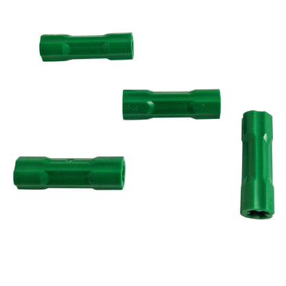 Vert Connecteur d'essieu Technic 3L pour relier des essieux, construire des cadres et assurer des connexions mécaniques sécurisées
