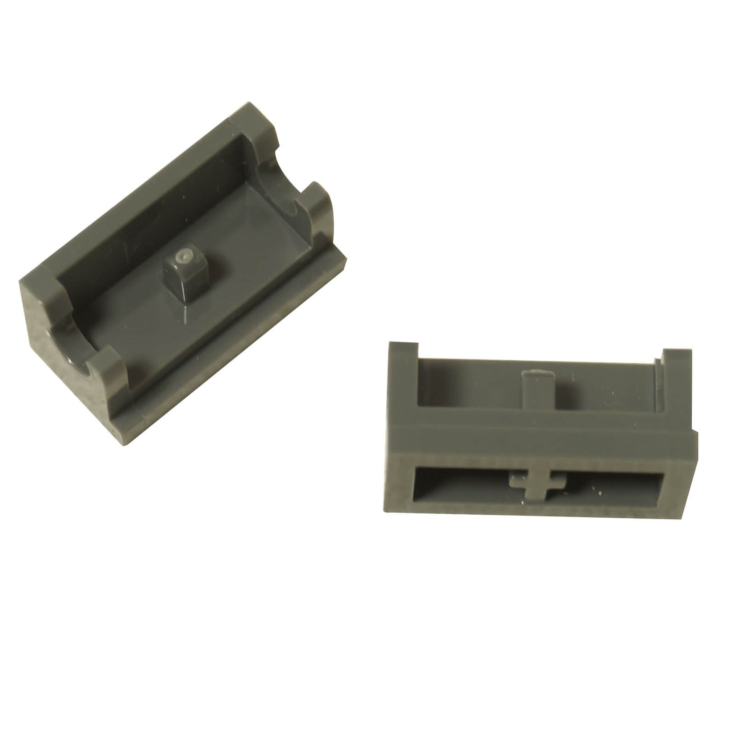 Dark bluish gray hinge brick 1 x 2 base part 3937 for articulated builds and movable structures