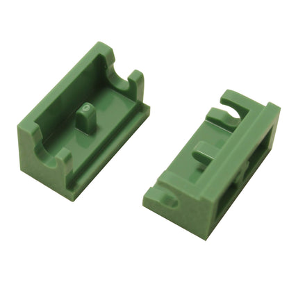Sand green hinge brick 1 x 2 base part 3937 for articulated builds and movable structures