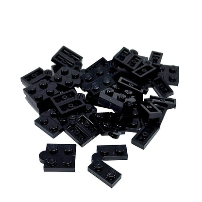 LEGO® hinge plate 1 x 4 swivel assembly 2429c01 in black including hinge components 2429 and 2430
