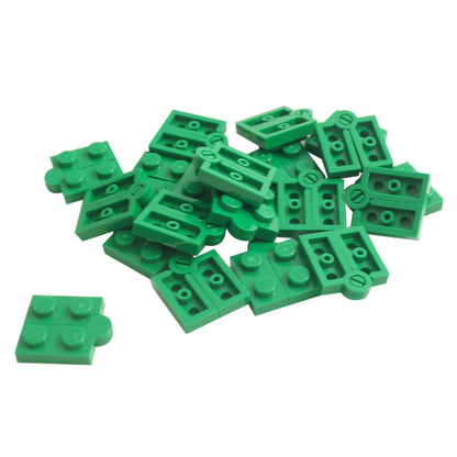 LEGO® hinge plate 1 x 4 swivel assembly 2429c01 in bright green including hinge components 2429 and 2430
