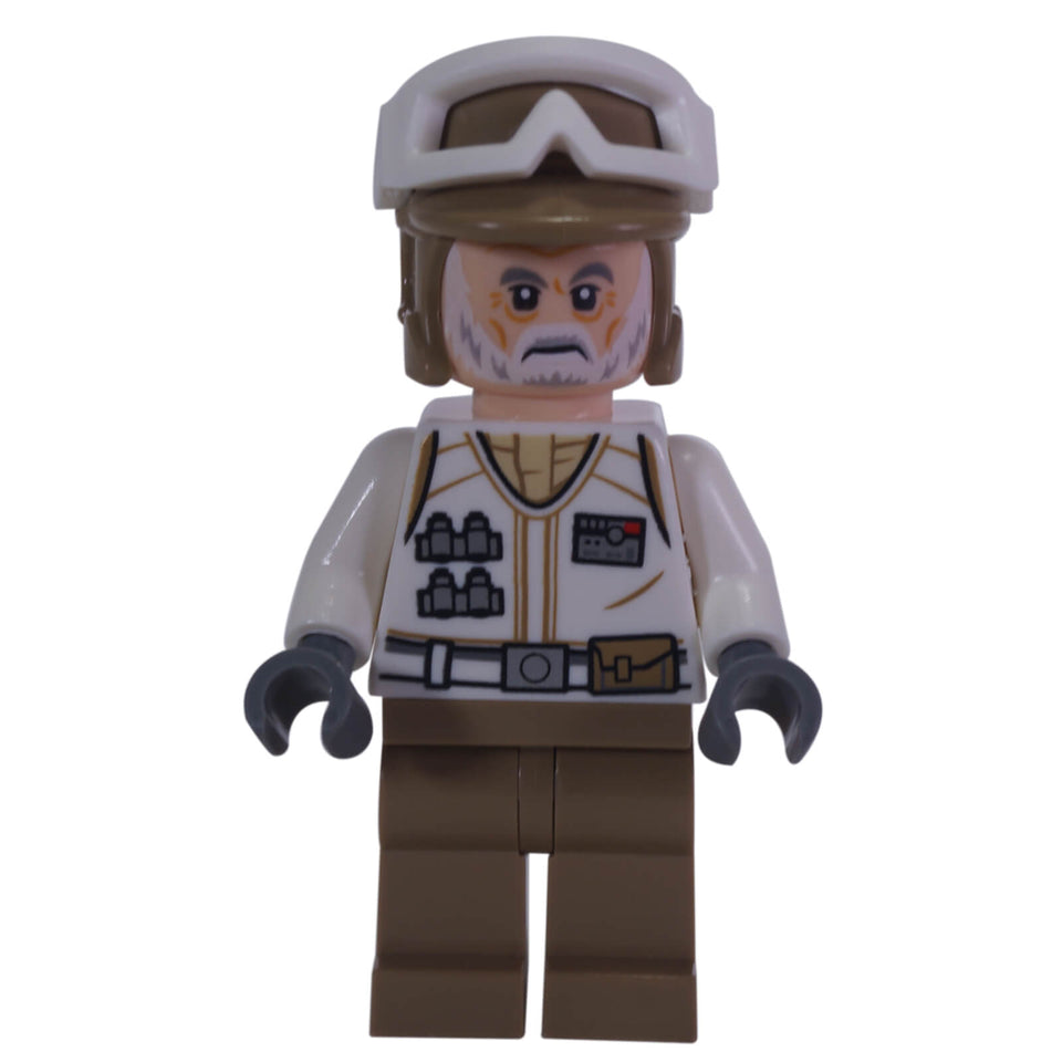 LEGO® Star Wars™ Hoth Rebel Trooper sw1014 with dark tan hat and white beard
