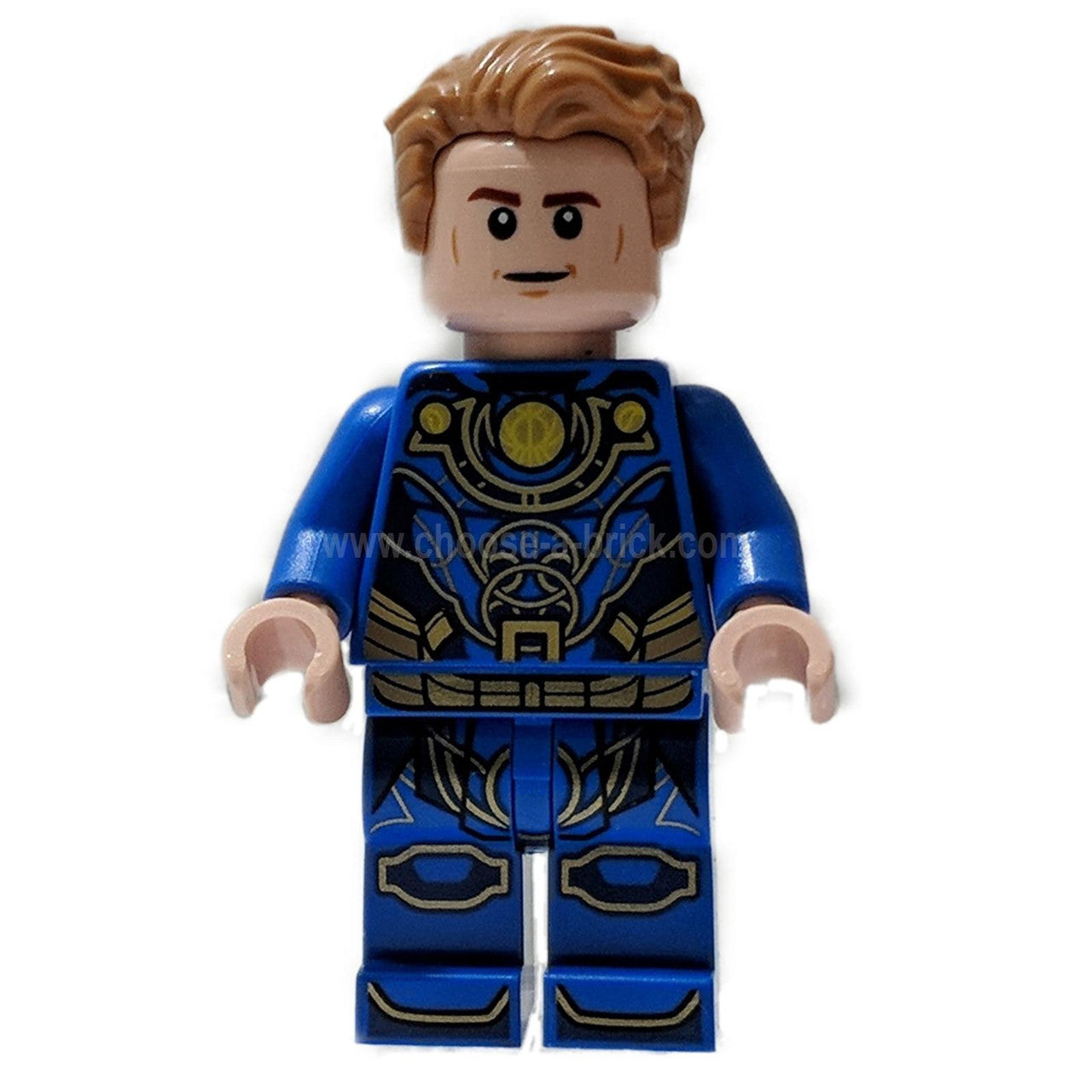 ikaris minifigure sh764 blue suit lego marvel eternals