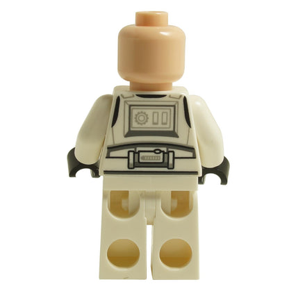 LEGO Imperial Stormtrooper male minifigure back view with white armor torso sw1327