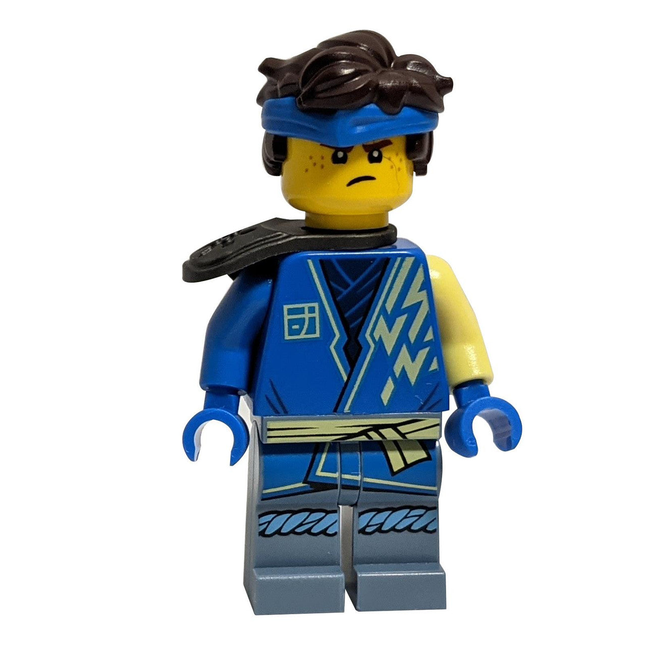 LEGO® Ninjago Jay Core Minifigur NJO0744 Blaue Ninja-Haare Schulterpolster
