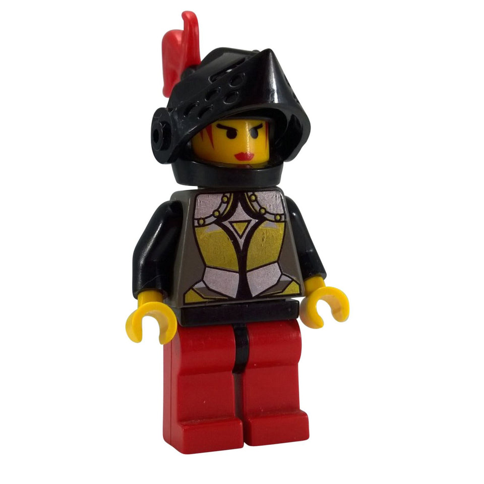 LEGO Minifigura Knights' Kingdom I - Princesa Storm, Caballero Femenino - cas034, primera vista.