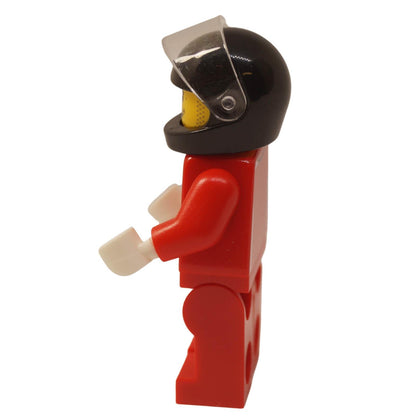 LEGO® LaFerrari driver minifigure side view helmet