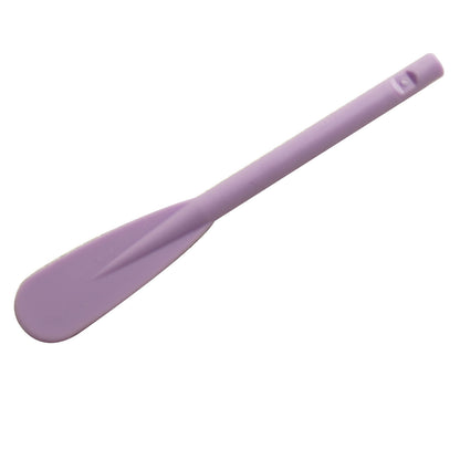 Lavender reinforced oar paddle minifigure utensil with wide flat blade and strengthened shaft design