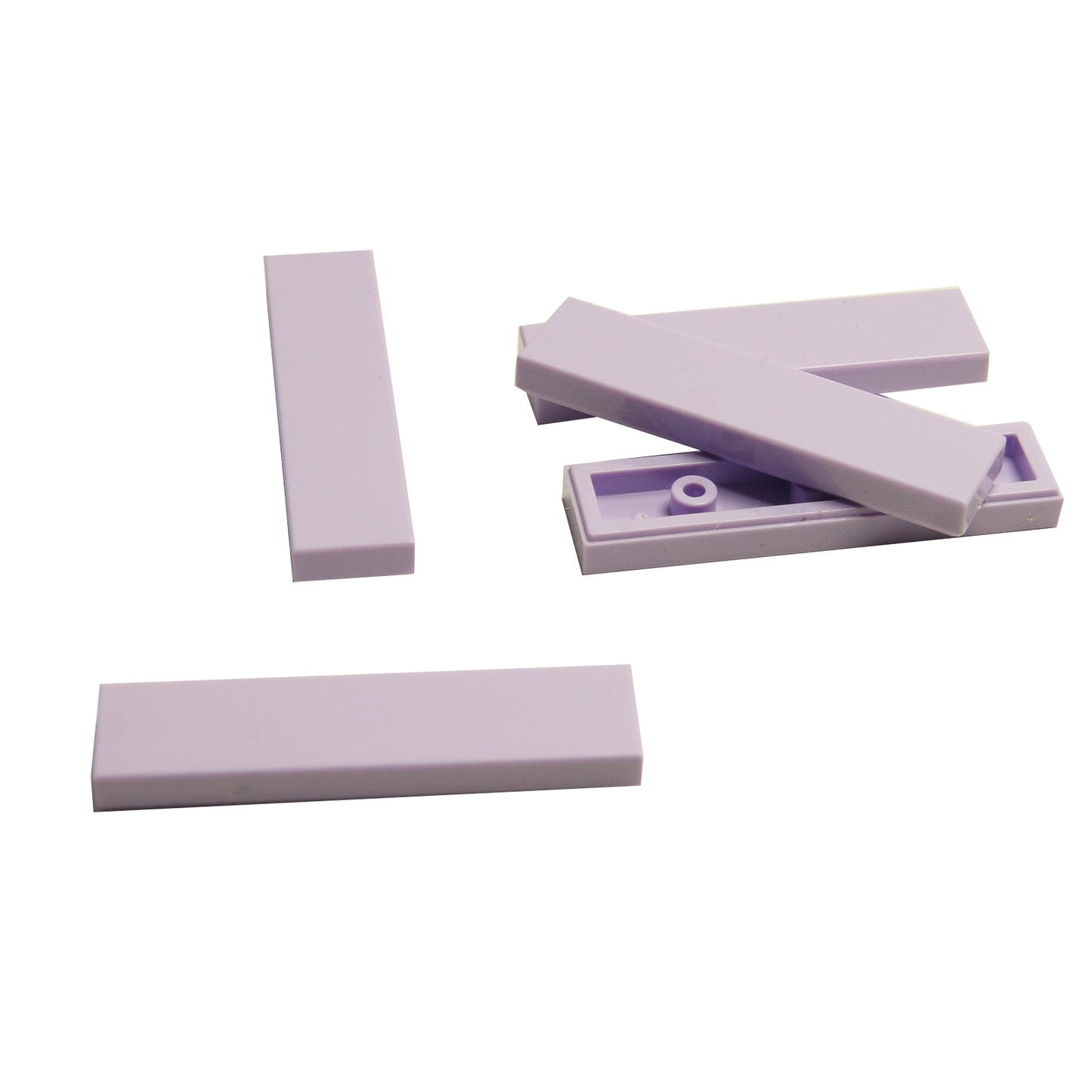 Lavande Pièce rectangulaire en carrelage 1 x 4 pour surfaces lisses, bordures, finitions et constructions propres LEGO®.
