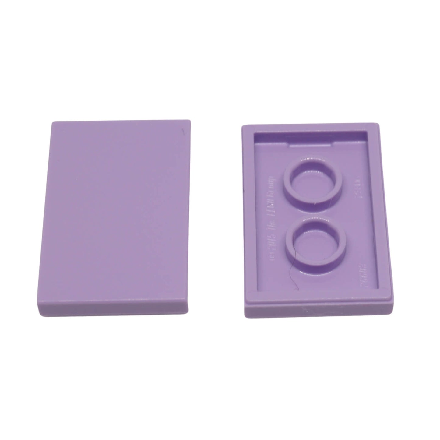 Lavender Tile 2 x 3 rectangular piece for smooth surfaces, edging, trim, and clean LEGO® builds
