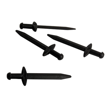 LEGO® 18031 minifigure greatsword with pointed blade and thick crossguard black