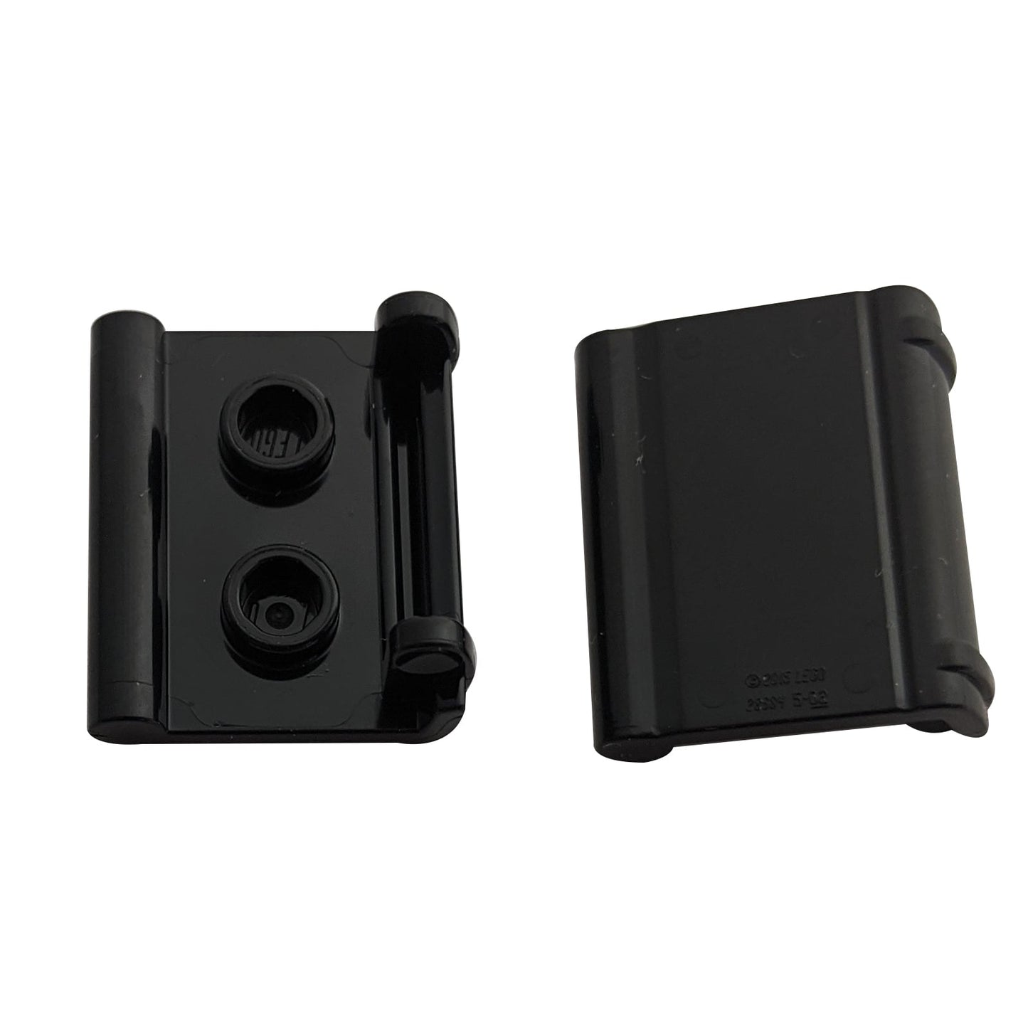 Minifigure Utensil Book Binding with 2 Studs in black – LEGO® part 24324, book cover element used for minifigure accessories
