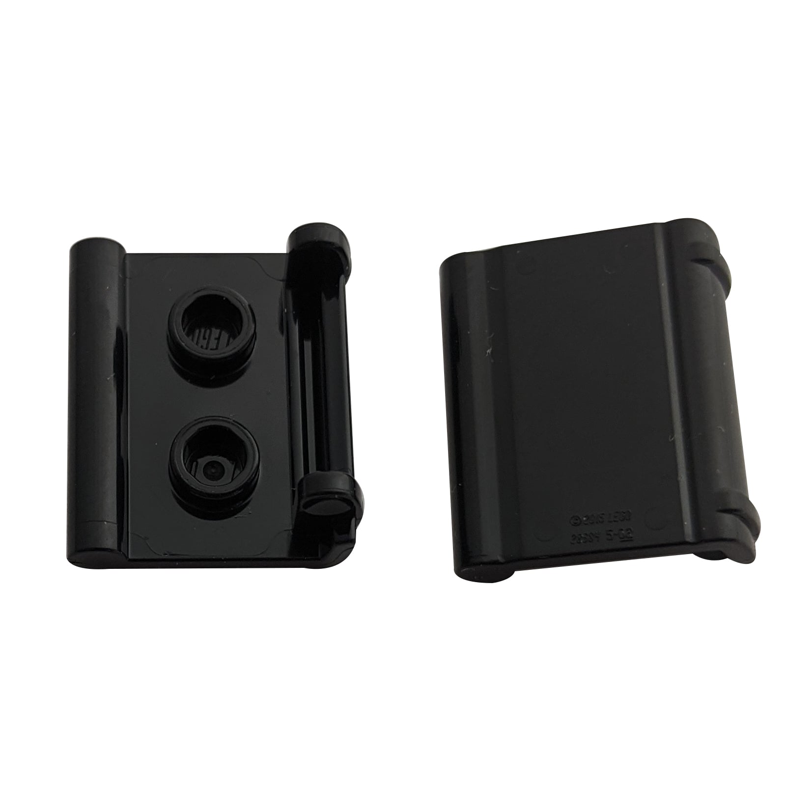 Minifigure Utensil Book Binding with 2 Studs in black – LEGO® part 24324, book cover element used for minifigure accessories
