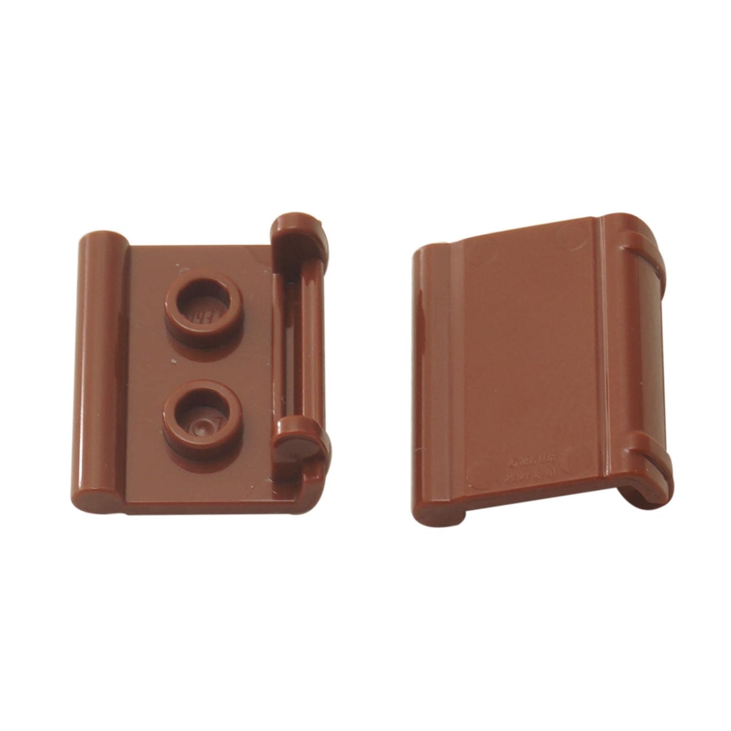 Minifigure Utensil Book Binding with 2 Studs in reddish brown – LEGO® part 24324, book cover element used for minifigure accessories
