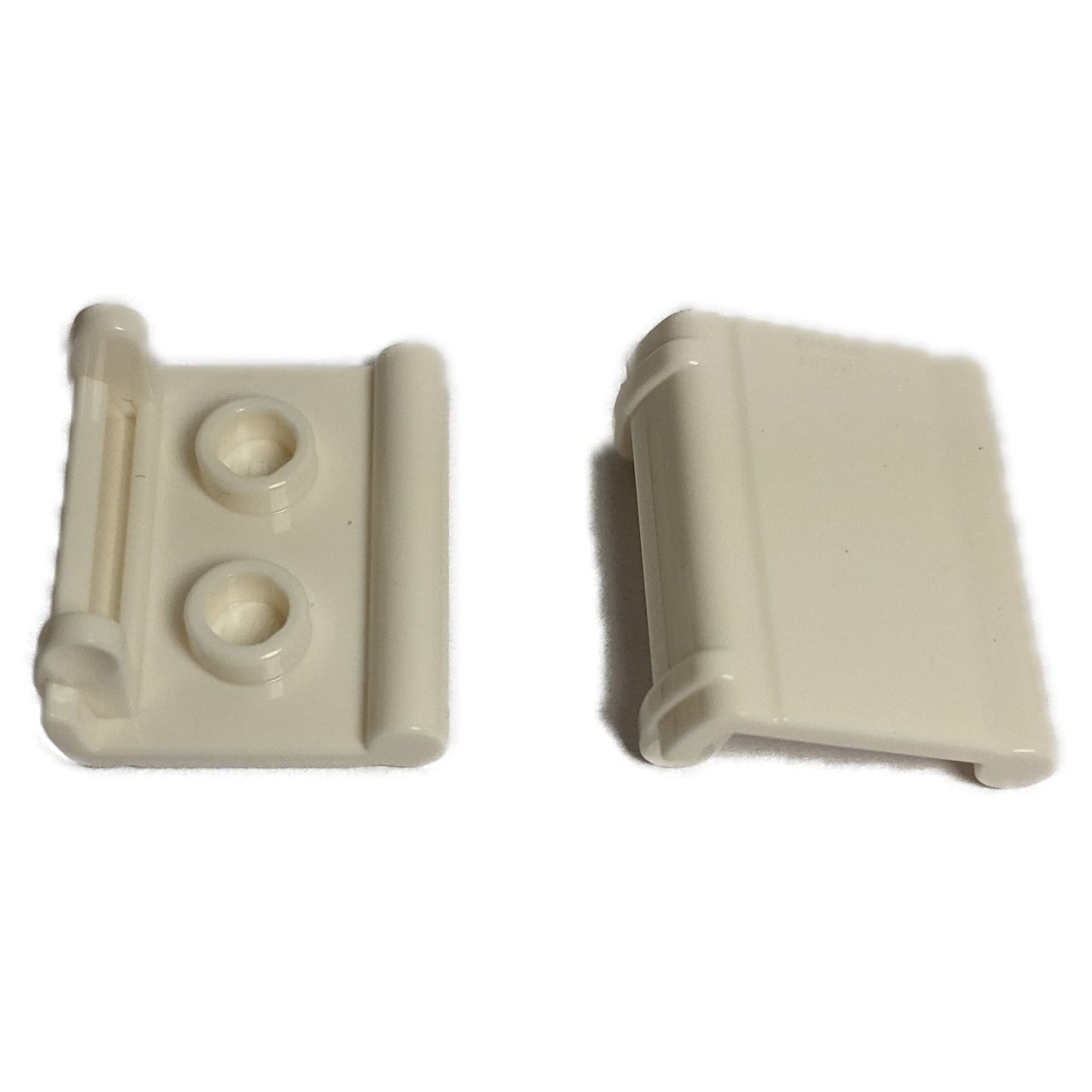 Minifigure Utensil Book Binding with 2 Studs in white – LEGO® part 24324, book cover element used for minifigure accessories
