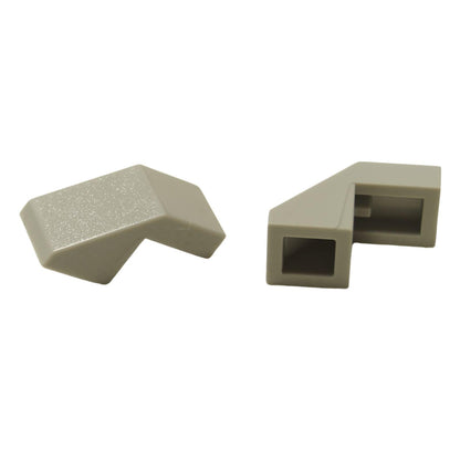 Slope 45 2 x 1 with Cutout without Stud in dark bluish gray – LEGO® part 28192, angled slope piece used for smooth detailing
