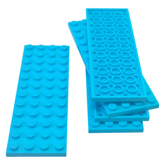 LEGO® 3029 Plate 4 x 12 rectangular building plate in Medium Azure