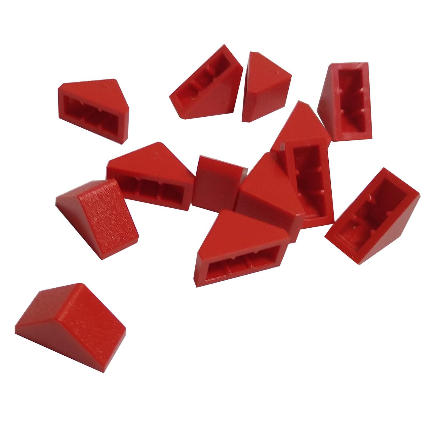 LEGO® Slope 45 2 x 1 3044c angled building element red