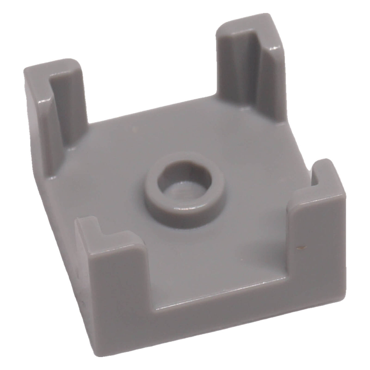 LEGO® 3131 Container Box 2 x 2 x 1 Half in Light Bluish Gray - open interior view