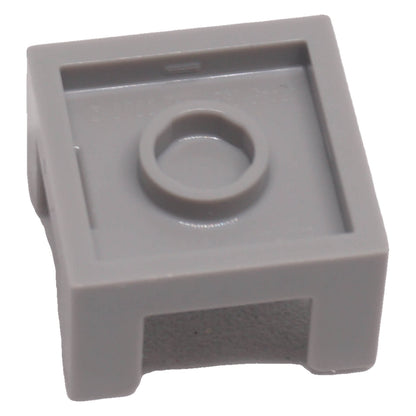 LEGO® 3131 Container Box 2 x 2 x 1 Half in Light Bluish Gray - assembled stud view