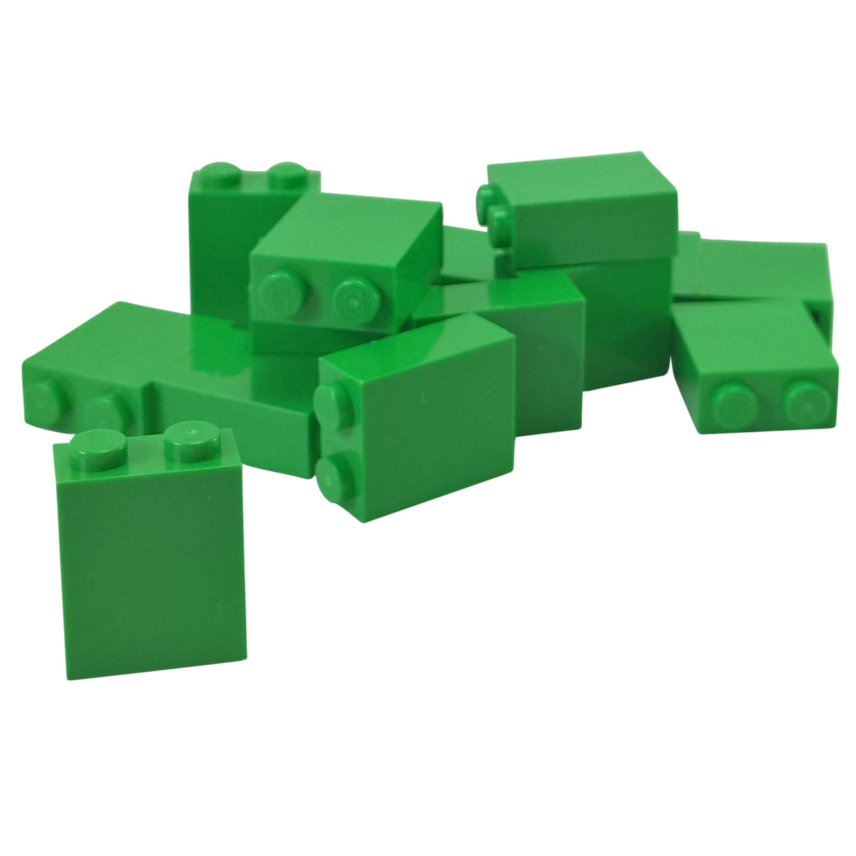 LEGO® 3245c Brick 1 x 2 x 2 with Inside Stud Holder - Bright Green