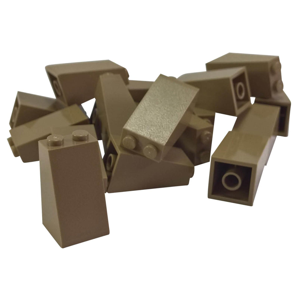 LEGO® 3684c Slope 75° 2 x 2 x 3 with Solid Studs – Dark Tan