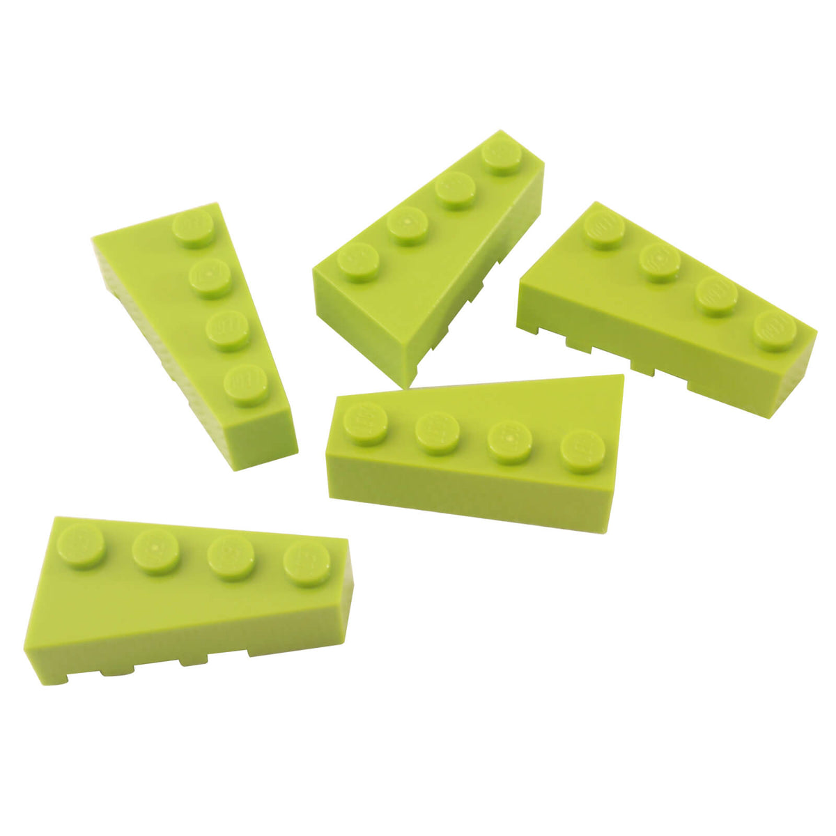 Shop LEGO® Part 41767 Wedge 4 x 2 Right in multiple colours. Ideal for angled vehicle bodywork, spacecraft, aircraft and custom LEGO® builds. Lime