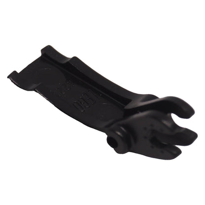 LEGO® 4221 black Arm Grab Jaw Technic part angled view