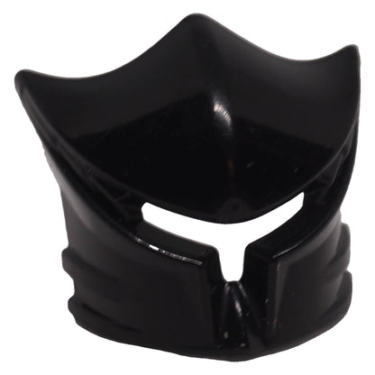Black LEGO® 48489 Vladek minifigure visor front angled view